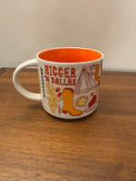 Starbucks Dallas Porcelain Coffee Mug 14 oz Been There Series
