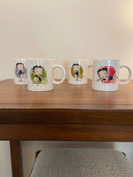 Betty Boop Porcelain Mug Set 4
