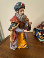 Vintage Kirkland Porcelain Wisemen Set of 3 Nativity Replacement
