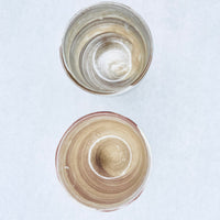 Handmade-Glazed Egg Cups Footed