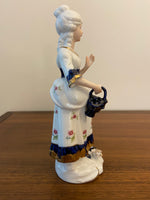 Vintage Japanese KPM Porcelain Pair Man and Woman Figurines
