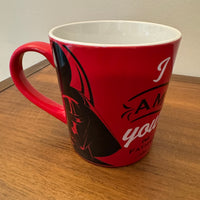 Star Wars I Am Your Father Darth Vader Coffee Mug Rare