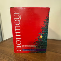 Possible Dream Clothtique Santa Claus Network Gift 2001-2002 Christmas Decor