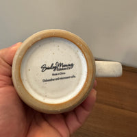 Sunday Morning Hearts Ceramic Coffee Tea Mug Cup