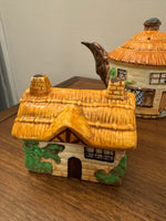 Vintage Beswick English Pottery Ware Country Cottage Teapot and Creamer Set
