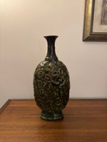 Ceramic Ornate Glossy Vitrified Vase
