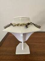 Pam Hiran Handmade Beaded Statement Collar Necklace

