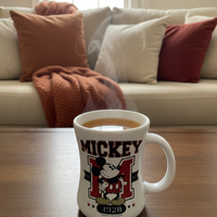 Authentic Disney Store Mikey Mouse Top of the Class 1928 Porcelain Coffee Mug