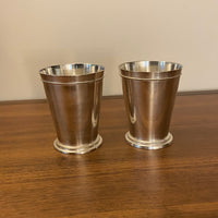 Silverplated Julep Cups Set 2 PCS