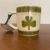 GaelSong Clara Bone China Shamrock Celtic Design Mug