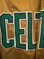 NBA Boston Celtics Gold Smoker's Men's Jacket Coat Size L

