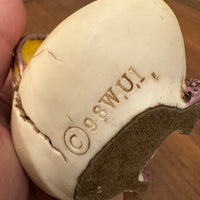 W.U.I Resin Two Headed Dragon Hatching Born Figurine 1998