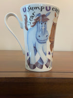 Roy Kirkham “Saddle Up” Fine Bone China Horse Mug – Made in England 2003
