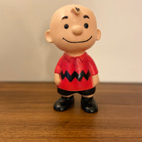 Charlie Brown Soft Vinyl Doll Vintage 1950s United Feature Syndicate Rare