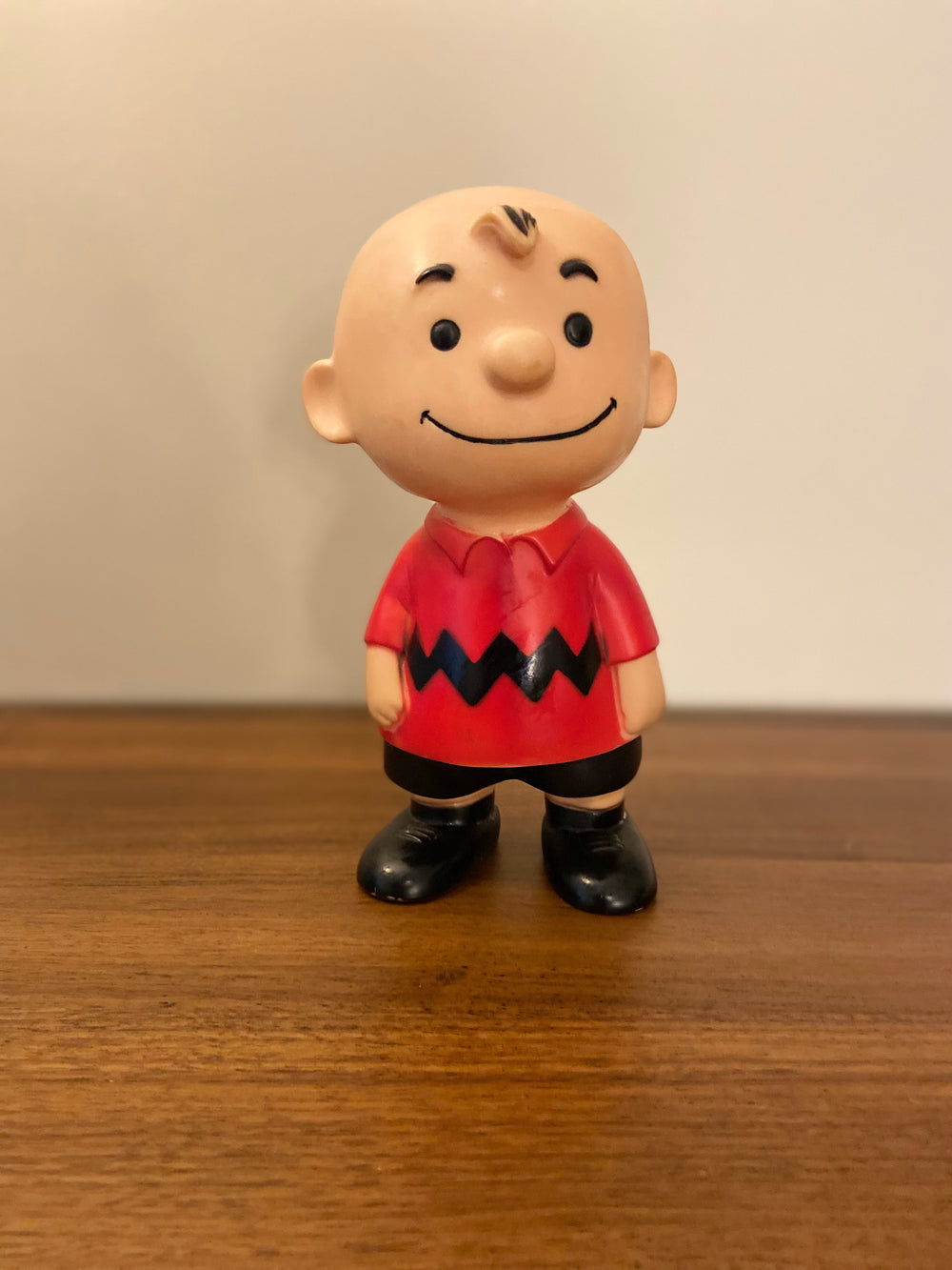 Charlie Brown Soft Vinyl Doll Vintage 1950s United Feature Syndicate Rare