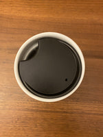 Starbucks Ceramic Porcelain Coffee Mug Tumbler 12 Oz with Lid
