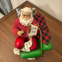Possible Dreams Clothtique Santa Claus Christmas Holiday Decor 2001