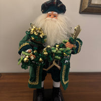 Santa Irish -St Patrick Holiday Decor Lucky