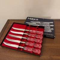 MIRAGE by Robinson Stainless Steel and Acrylic Knife Set of 5