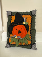 Small Crafted Halloween Pillow Decor
