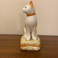 Vintage Ceramic Cat Figurine