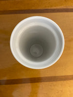 Dunkin' Donuts DD Porcelain Tumbler Mug with Lid
