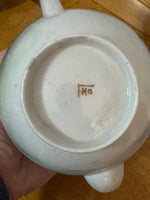 Vintage Japanese Porcelain Handpainted Kutani Teapot
