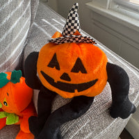 Vintage Halloween Plush Toys Set READ