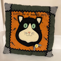 Small Crafted Halloween Pillow Decor