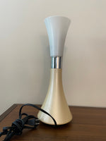 OttLite Ivory-Pearl Tone Tulip Adjustable Gooseneck Desk-Table Lamp
