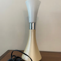 OttLite Ivory-Pearl Tone Tulip Adjustable Gooseneck Desk-Table Lamp