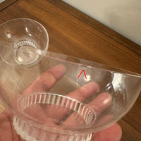 Rene Lalique Crystal Bowl Set of 2 France READ