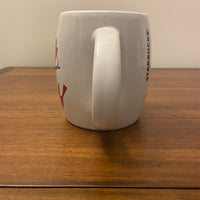 Starbucks Red Bird Christmas Porcelain Coffee Mug