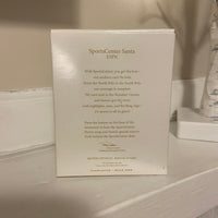 Hallmark Keepsake Christmas Ornament Sports Center Santa ESPN