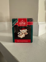 Hallmark Keepsake Christmas Ornament Baby's Second Christmas
