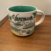 Starbucks Vancouver Porcelain Coffee Mug 14 oz Been There Series