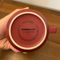 Starbucks Coffee Porcelain Coffee Cup Mug Valentine's Hearts Design