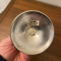 Century Martini Silverplated Glass Set of 2