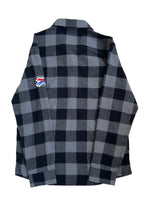 Men's Buffalo Bills NFL Gray Flannel Long Sleeve Button-Up Shirt S Darius Rucket
