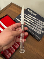 MIRAGE by Robinson Stainless Steel and Acrylic Knife Set of 5
