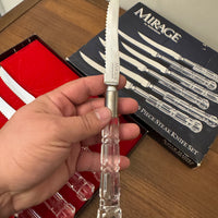 MIRAGE by Robinson Stainless Steel and Acrylic Knife Set of 5