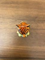Vintage Rochard Limoges Porcelain Trinket Box Tiger
