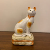 Vintage Ceramic Cat Figurine
