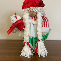 Handmade Nordic Scandinavian Gnomes Christmas-Holiday Decoration Set of 3