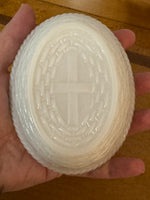 Vintage Westmoreland Milk Glass Swan Trinket Box
