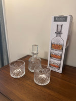 Dublin Crystal Decanter and Glasses Set 3

