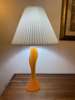 Vintage MCM Lucite Table Lamp Art Deco Style Tendency RARE
