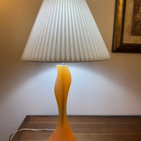 Vintage MCM Lucite Table Lamp Art Deco Style Tendency RARE