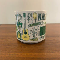 Starbucks Nashville Coffee Cup Mug Been There Series 14oz