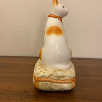 Vintage Ceramic Cat Figurine